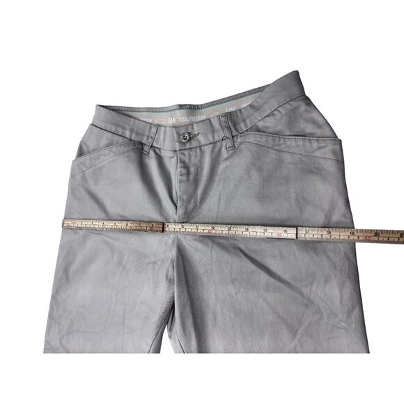 Lee Total Freedom Beige Womens Pants Size 8S Cotton & Polyester Blend - Picture 10 of 10